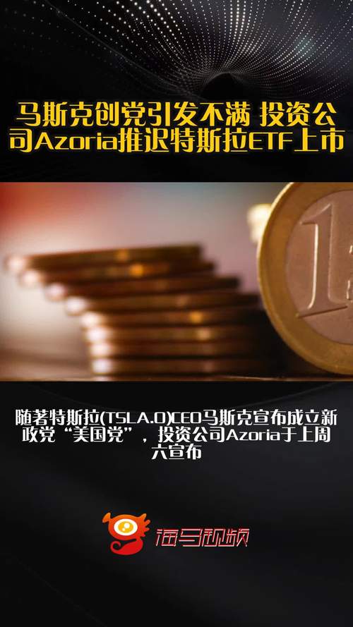 马斯克创党引不满，投资公司推迟特斯拉ETF上市，投资者担忧加剧(图2)
