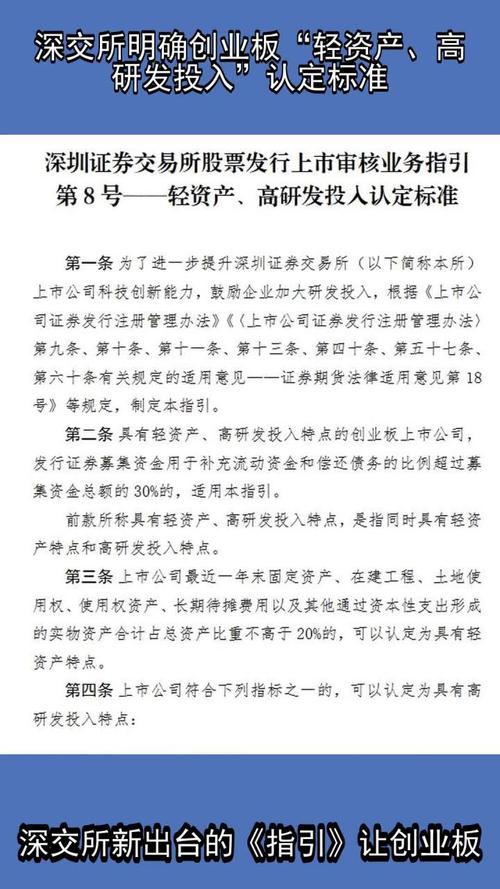 深交所发布轻资产等认定标准，助力创业板服务科技创新(图3)