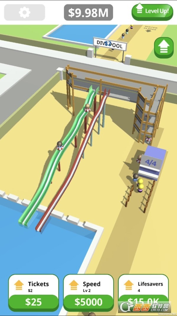 我的水上乐园世界玩法揭秘！如何建设设施吸引游客赚取财富？