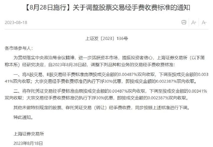 A股买卖都要交的经手费是啥？费率0.00487%(图3)