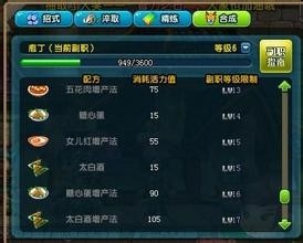 QQ三国庖丁必看！35+后大量赚活力合成成品卖钱攻略(图2)